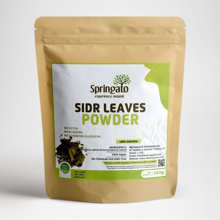 Sidr%20Leaves%20Powder%20-%20100g%20-%20Springato%20-%20Image%202