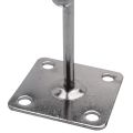 2X Wall Mount Waved Waterfall Hanger Rack 7 Beads Garment Display Hooks. 