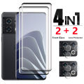 10 Pr for OnePlus Screen Protector Glass for OnePlus 104-in-1 for OnePlus 104-in-1 for OnePlus 10 Pro Tempered Glass Film 9Ho 5G Lens Glass 2-in-1. 
