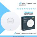 TP-Link Wi-Fi 6 Access Point Dual Band Ceiling Mount EAP620 HD AX1800 Wireless Dual Band Ceiling Mount Access Point - 18 Months Brand Warranty. 