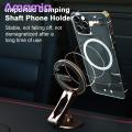 Small Space-saving Phone Holder Foldable Magnetic Suction Car Phone Mount 360 Degree Rotatable Dashboard Holder Car Phone Holder. 