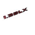 Pack of 1 Suzuki Swift 1.3DLX Emblem Red jelly Sitcker. 