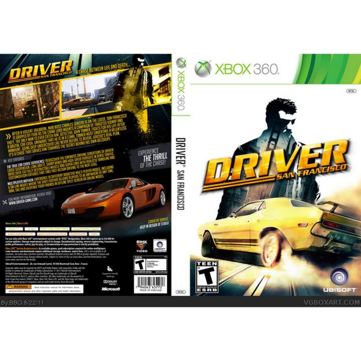Driver San Francisco - Xbox 360 - JTAG Modified System