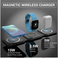 Sale 3 in 1 Magnetic Wireless charger Foldable 15W Original Charging Station. 