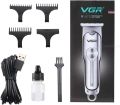 VGR V-071 Professional Rechargeable Metal Electric Hair Clipper Cordless Hair Beard Trimmer. 