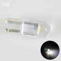 1PCS T10 LED W5W LED WY5W 168 501 2825 COB LED Car License Plate Light Wedge Parking Light Side Door Bulb Instrument Lamp Auto. 