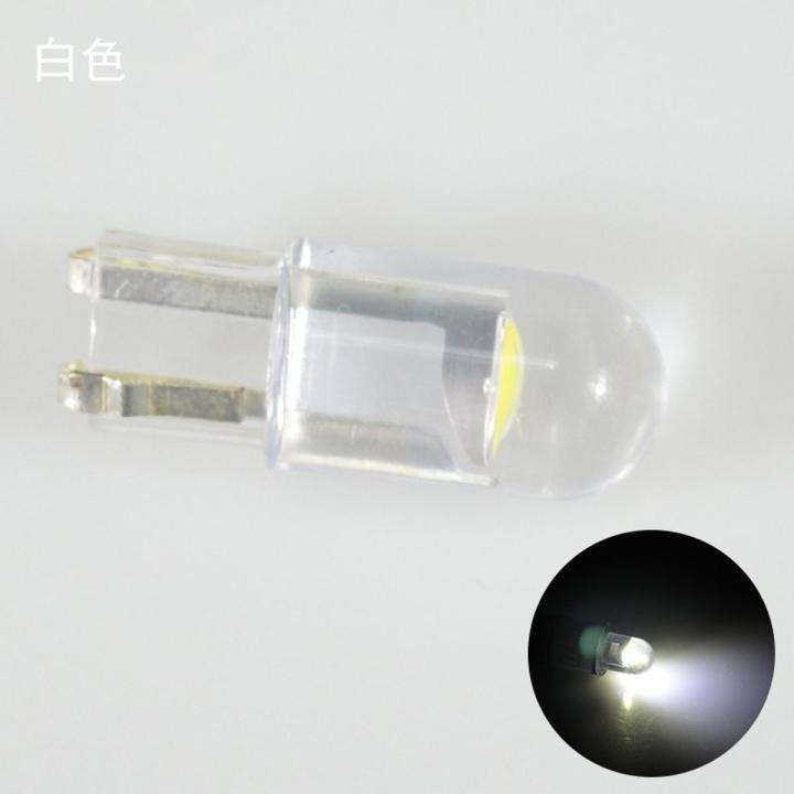 1PCS T10 LED W5W LED WY5W 168 501 2825 COB LED Car License Plate Light Wedge Parking Light Side Door Bulb Instrument Lamp Auto