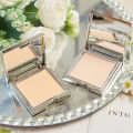 【2024】 Waterproof powder with mirror, durable makeup, full face coverage, compact powder, cosmetics base, 3 colors. 
