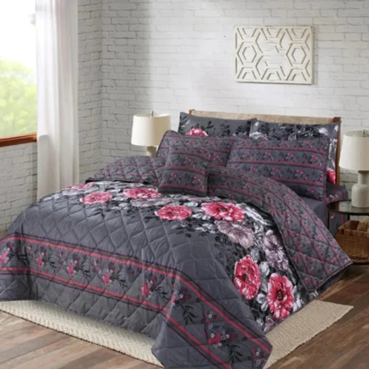 Summer%20Premium%20Comforter%20Set%207Pcs%20King%20Size%20Export%20Quality%20-%20Multi%20Colors%20New%20Design%20Comforter%20Set%207%20Pcs%20for%20King%20Size%20Bed%20By%20Galaxy%20bedding%20-%20Image%204