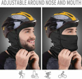Summer Balaclava Mask, Summer Full Face Mask, Summer Neck Gaiter Cotton Polyester Full Face and Neck breathable Anti-dust Mask for Motor Bikers. 
