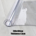 Heavy Duty Waterproof Very Tick Plastic Cover Sheet Windproof, Used for balconies & other outdoor activities, Won't block your view,Whether it rains, snows or other bad weather, You can enjoy your leisure time under its protection. 