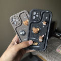 High Quality Soft Teddy Bear Cute Silicon Case For Iphone 11 / 11 Pro Max / 15 Pro Max / 13 Pro Max / 12 Pro Max / 14 Pro Max. 