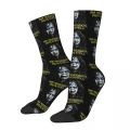 Funny Crazy Sock for Men Regan Macneil Design Hip Hop The Exorcist Horror Film Quality Pattern Printed Crew Sock Seamless Gift. 