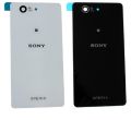 100% Original For Sony Z3 min Z3 Compact Back Glass Battery Door. 
