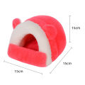 Hamster Bed Hand Washable Super Soft Pet Accessories Winter Small Animal Cushion Nest for Rodent. 
