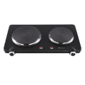 Dawlance Double HotPlate 1000+1500 Watts / DWHP 3021W / Dual Heating Zones / Cast Iron Surface / Adjustable Temperature Control / 5 Cooking Level / Portable. 