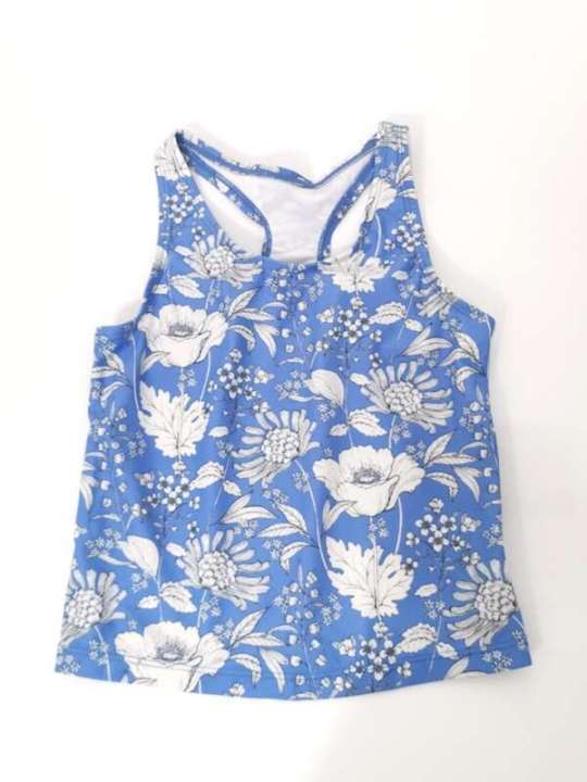 GAP vest style top, comfortable, lightweight, cute princess swimsuit, girls counter swimsuit