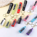 Fashion Prime Drink 3D Rubber Keychain Cute Bottle Key Chains For Men Women Ornament Car Bag Pendant Keyring Accessories Gift. 