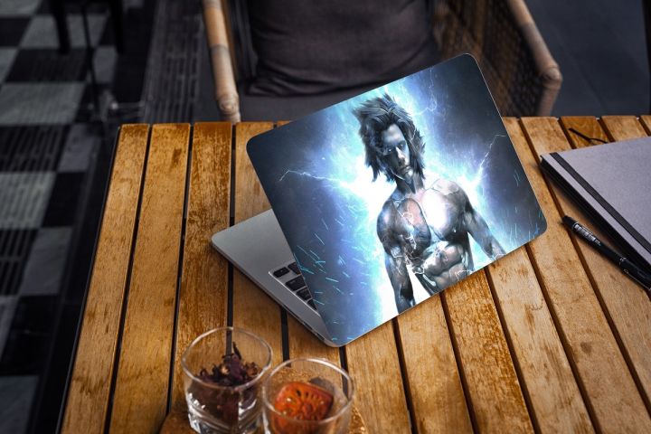 Sci Fi Aliens On BLaptop Back Skin-Laptop Skin Vinyl Sticker Decal, 13 13.3 14.6 15 15.4 15.6 inch Laptop Skin Sticker Cover