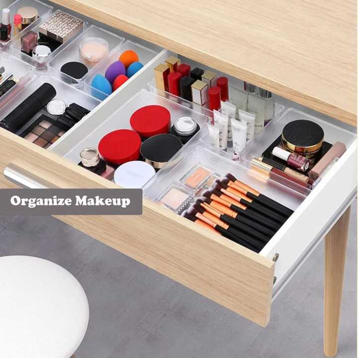 4%20Pcs%20Clear%20Plastic%20Drawer%20Organizers%20Set,%20Bathroom%20and%20Vanity%20Drawer%20Trays,%20Plastic%20Lipstick%20Transparent%20Jewelry%20Storage%20Box%20Makeup%20Organizer%20Holder%20-%20Cosmetic%20Storage%20for%20Cosmetic%20Brush,%20Eyeliner,%20Nail%20Polish%20-%20Image%208