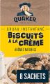 Quaker Cookies 'N' Crème Flavour Instant Oatmeal, Multi-Pack, 8 Packets, 304g. 