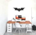3D Batman Led Wall Lamp - Gaming Decor - ZF Tycoon room decor - Color Black. 