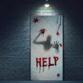 Window Cling Scary Ghost Shadow Blood Handprint Halloween Decor Window Cling. 