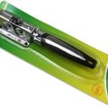 Knife Sharpener Kitchen Knife Sharpening Manual Knife Sharpener Tool with Long Handle for Sharpening Knives, Scissors, Wide Handle, Non-Slip Base. 