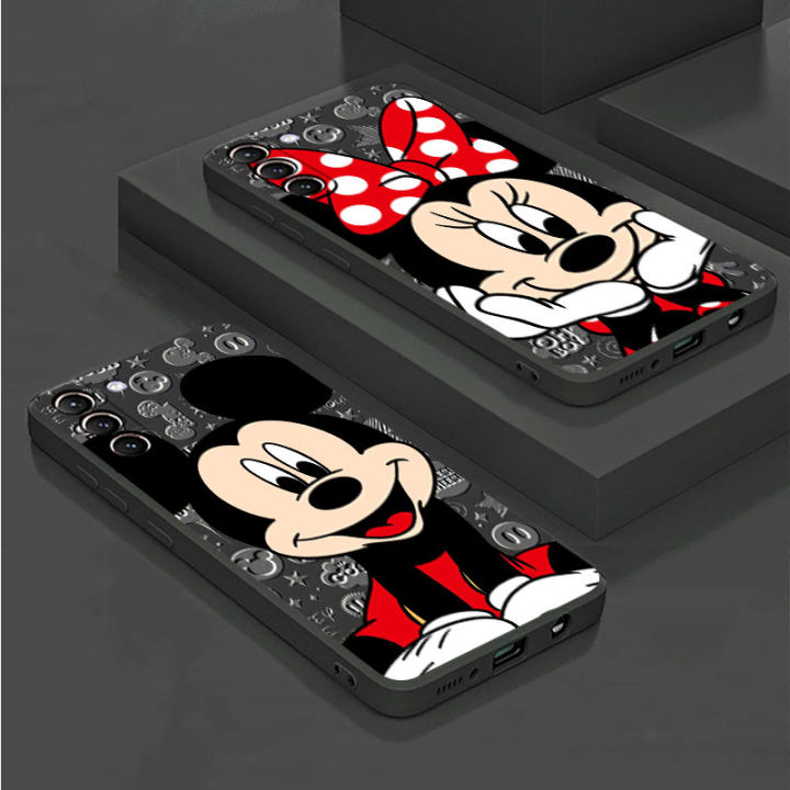das8 s21 S22 s0 S10ee 10 2us not20 S9 Galaxy Disney Cute Minnie Mickey Phone Case for Samsung s23 ultra SS24 PlFE Phone Case Fun