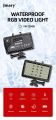 Jmary FM-72 RGB Light Waterproof LED RGB Light 5000-6000K Colour Temperature 3000mAh Battery Back Up Type-C Port Charging For Camera Video Shots. 