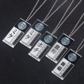 Anime Kakegurui Compulsive Gambler Jabami Student Union Dog Cat Codename Id Card Acrylic Cosplay Pendant Necklace Chain. 