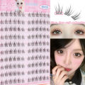 1box Of Sunflower Glue Free False Eyelashes 10 Rows With Large Capacity Natural Single Cluster Segmentation Non-glue Eyelashes Makeup Tool. 