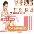 Under Legs Wax Strips 100% One Step Hair Removal Cold Wax Strips 10. 