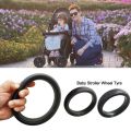 Baby Trolley Accessories Rubber Baby Stroller Wheel Tyre Stroller Replacement Durable Stroller Spare Part Pram Accessories Silent Bearings Pushchair Tire for Babyzenes Yoyo Yoya YuYu Infant Carriage Baby Pram. 