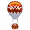 4D Color Hot Air Balloon Aluminum Balloon Helium Balloon Mylar Aluminum Foil Balloons Party Hot Air Balloon for Birthday Party, Wedding, Baby Shower, Thanksgiving, Christmas. 