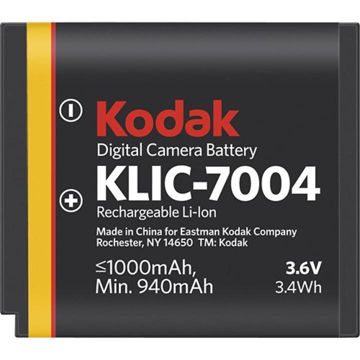 KLIC-7004 Digital Camera Replacement Lithium-Ion Battery Compatible With Kodak KLIC-7004; Fuji NP-50 NP-50A, FinePix F300EXR, FinePix F505EXR Pentax D-LI68 Aurora SX-50