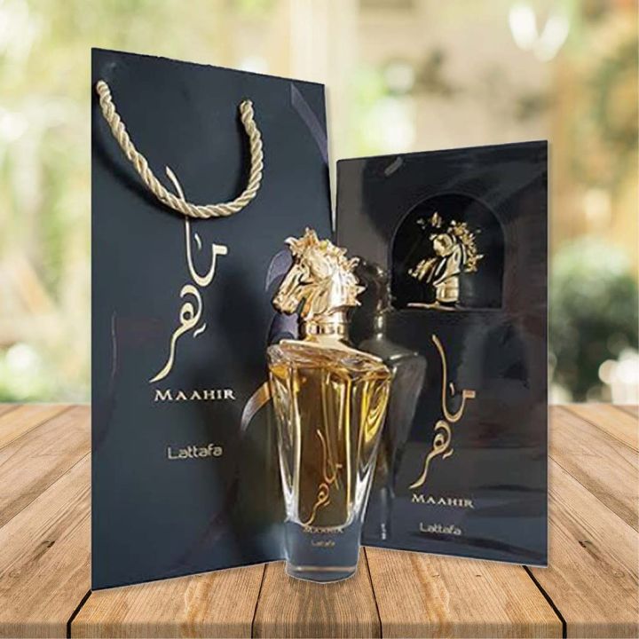 Lattafa%20Maahir%20Gold%20Perfume%20EDP%20100ml%20Long%20Lasting%20Arabic%20Unisex%20Fragrance%20-%20Image%204