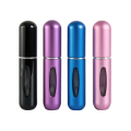ShowCase (Pack Of 4) Mini 5ml Perfume Atomizer Spray Bottle For Travel New Refillable Perfume Bottle Mini Storage Empty Spray Bottle For Travelling And Outgoing. 