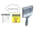 Captain paint brush 5" Universal brush Easy grip. 