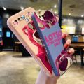 YIWESAN Case For OPPO A5s Case With Fashion Cartoon Lucky Lotso Bear New Design Shockproof Phone Casing Full Back Cover Camera Side Edge Soft Silicone Pattern Case Protection Cases Back Softcase. 