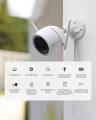 EZVIZ H3c 2K⁺ 4MP Color Vu Smart Wi-Fi Camera. 