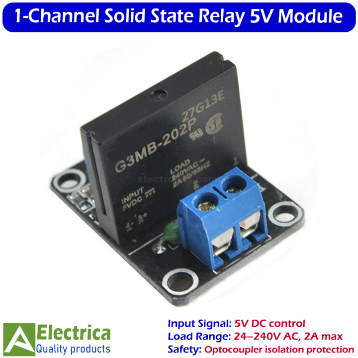 5V%201-Channel%20SSR%20Solid%20State%20Relay%20Module%20for%20Arduino,%20ESP8266,%20Raspberry%20Pi,%20and%20DIY%20Smart%20Home%20Control%20Circuits%20by%20Electrica%20-%20Image%202
