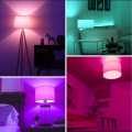 Multi Color Changing RGB Bulb Without Remote Automatic Magic Lamp 220V. 