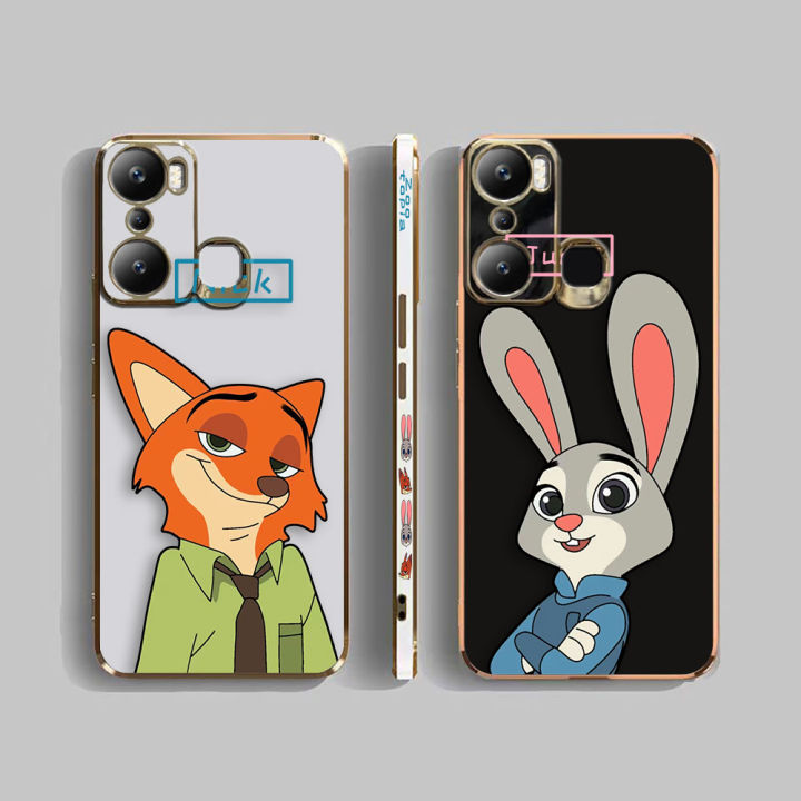 Disney Zootopia Judy Cover Smooth E-TPU Phone Case Infinix TECNO POP SPARK 6 7 8 10 20 GO 20C CAMON 17 18 19 20 POVA 3 4 5 Case