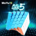 Moyu Meilong 5by5- Qiyi Rubiks Cube 5x5- Stickerless Magic Speed Cube 5x5x5 Puzzle Toys , The Most Educational Toy to Effectively Improve Your Child's Concentration, responsiveness and Memory - Rubik's Cube. 