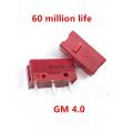 2Pcs Kailh Red GM4.0 60 million click life Gaming Mouse Micro Switch 3 Pin Red Dot Used On Computer Mice Left Right Button. 
