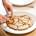 ANIMAL COOKIE CUTTER COOKIE PUZZLES. 