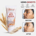 Glamup Rice Brightening Scrub. 