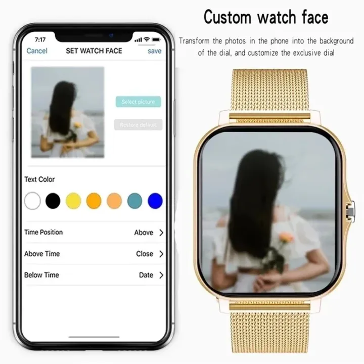 for%20OPPO%20Find%20X3%20Pro%20A55%20A93%20A94%20A72%20A73%20A32%20A92%20Reno5%20Pro%20Smart%20Watch%20Temperature%20Heart%20Rate%20Monitor%20Fitness%20Tracker%201.69inch%20-%20Image%204