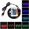 LED Strip Lights, 2Meters  Dimmable LED Light Strips Multi Color Changing with Remote Control TV Backgrounds Light 5V USB Backlight Kit for Kitchen Bedroom Waterproof 90 LED Light Strip (2 meters, RGB). 
